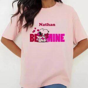 Valentines Womens Shirts Peanuts Be Mine Valentine T Shirt 3