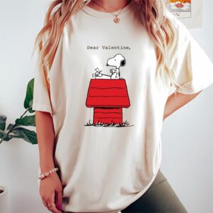 Valentines Womens Shirts, Peanuts Dear…