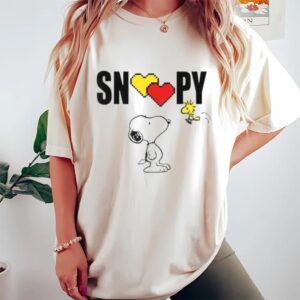 Valentines Womens Shirts Peanuts Valentine Love Snoopy Valentine Shirt 2