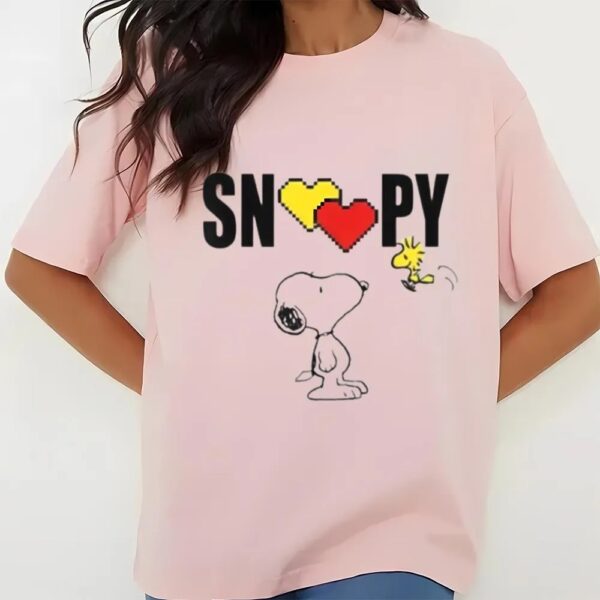 Valentines Womens Shirts, Peanuts Valentine Love Snoopy Valentine Shirt