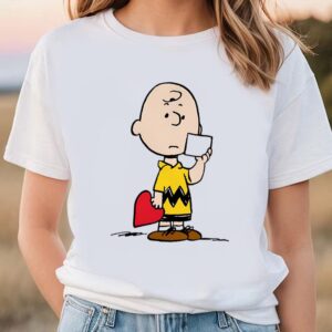 Valentines Womens Shirts Peanuts Valentines Day Charlie Brown Valentine Baby T Shirt 1