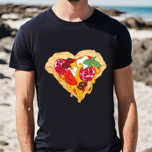 Valentines Womens Shirts, Pizza Is My True Valentine T-shirt