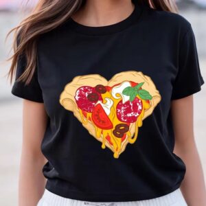 Valentines Womens Shirts Pizza Is My True Valentine T shirt 3