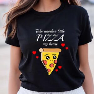 Valentines Womens Shirts Pizza Is My Valentine T Shirt 3