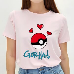 Valentines Womens Shirts Pokemon Gottha Pokeball Valentine Shirt 2