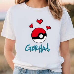 Valentines Womens Shirts Pokemon Gottha Pokeball Valentine Shirt 3