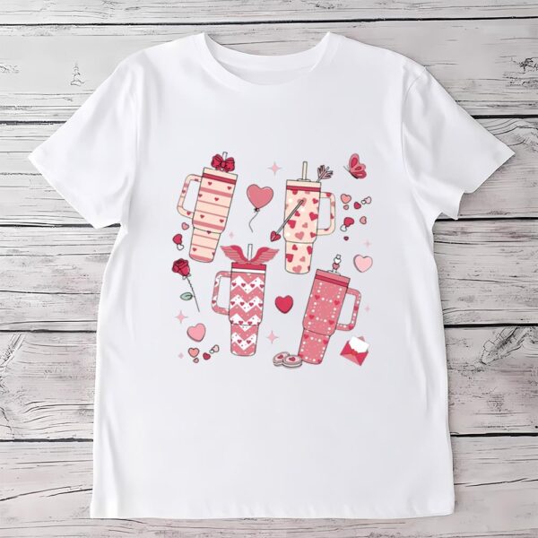 Valentines Womens Shirts, Retro Obsessive Cup Disorder Valentine’s Day Shirt