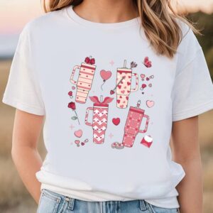 Valentines Womens Shirts Retro Obsessive Cup Disorder Valentines Day Shirt 3