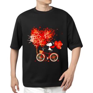 Valentines Womens Shirts, Snoopy Balloon…