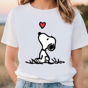 Valentines Womens Shirts Snoopy Heart Valentines Trending Shirt 2