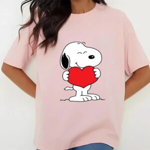 Valentines Womens Shirts Snoopy Love Valentines Shirt 3