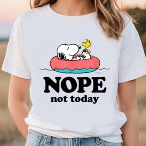 Valentines Womens Shirts, Snoopy Nope…