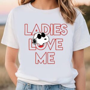 Valentines Womens Shirts Snoopy Peanuts Ladies Love Me Valentine Shirt 1