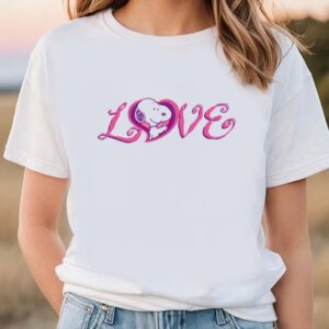 Valentines Womens Shirts, Snoopy Peanuts…