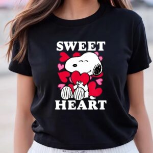 Valentines Womens Shirts Snoopy Sweet Heart Shirt Snoopy Valentine Holiday Valentine Day Shirt 3