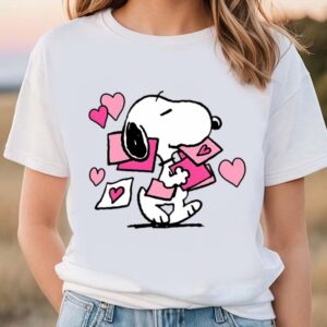 Valentines Womens Shirts, Snoopy Valentine…