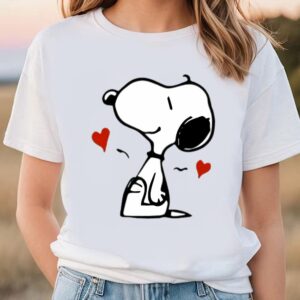 Valentines Womens Shirts Snoopy Valentines Love Heart Shirt Snoopy Love Shirt 1