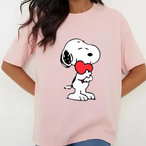 Valentines Womens Shirts Snoopy Valentines Shirt Valentines Day Matching Shirt 3