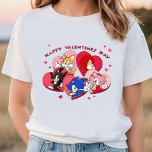 Valentines Womens Shirts, Sonic The…