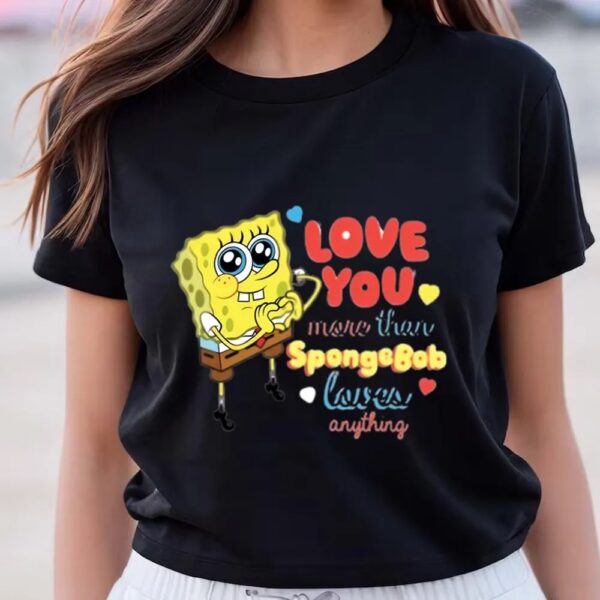 Valentines Womens Shirts, SpongeBob SquarePants Valentine’s Day T-Shirt