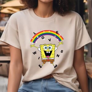 Valentines Womens Shirts Spongebob Squarepants Love Shirt 1