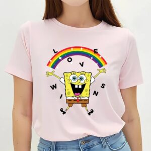 Valentines Womens Shirts Spongebob Squarepants Love Shirt 3