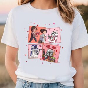 Valentines Womens Shirts Star Wars Character Valentine Shirt 1