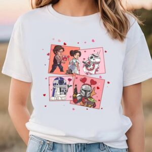 Valentines Womens Shirts Star Wars Character Valentine Shirt 2