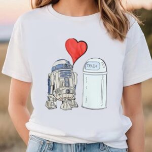 Valentines Womens Shirts Star Wars Darth Vader Valentine T Shirt 2