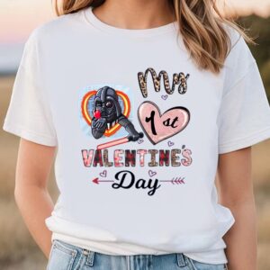 Valentines Womens Shirts Star Wars My 1st Valentines Day Vintage Shirt 1