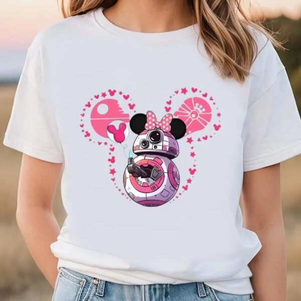 Valentines Womens Shirts, Star Wars R2D2 BB8 Valentine Shirt