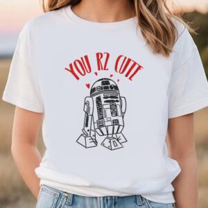 Valentines Womens Shirts Star Wars Valentines Day You R2 Cute T Shirt 1