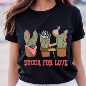 Valentines Womens Shirts Succa For Love Valentines Day Shirt 1