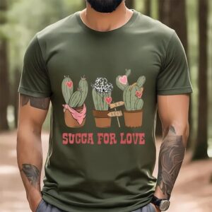 Valentines Womens Shirts Succa For Love Valentines Day Shirt 3