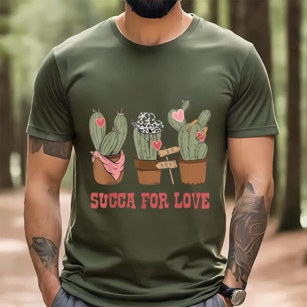 Valentines Womens Shirts, Succa For Love Valentines Day Shirt