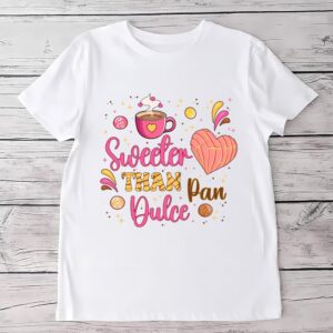 Valentines Womens Shirts Sweet Like Pan Dulce Shirt Heart Concha Mexican Valentines Day Shirt 2