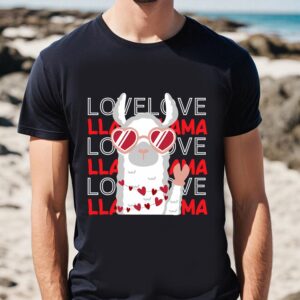 Valentines Womens Shirts, The Llama…