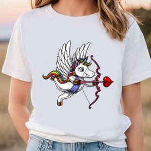 Valentines Womens Shirts, Unicorn Valentines…