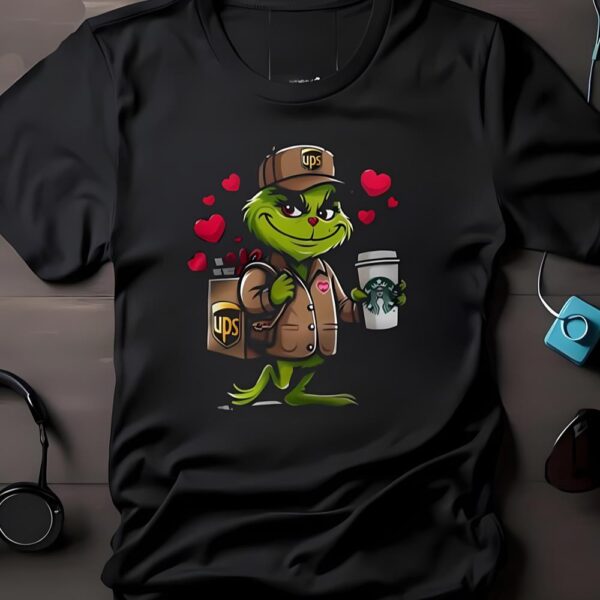 Valentines Womens Shirts, Unique Grinch’s Valentine Shirt, Awesome Grinch With Love T-Shirt