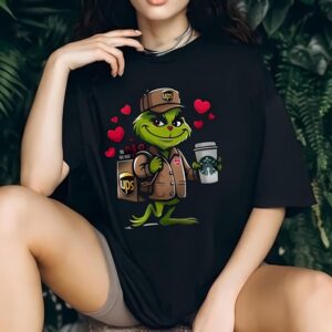 Valentines Womens Shirts Unique Grinchs Valentine Shirt Awesome Grinch With Love T Shirt 2