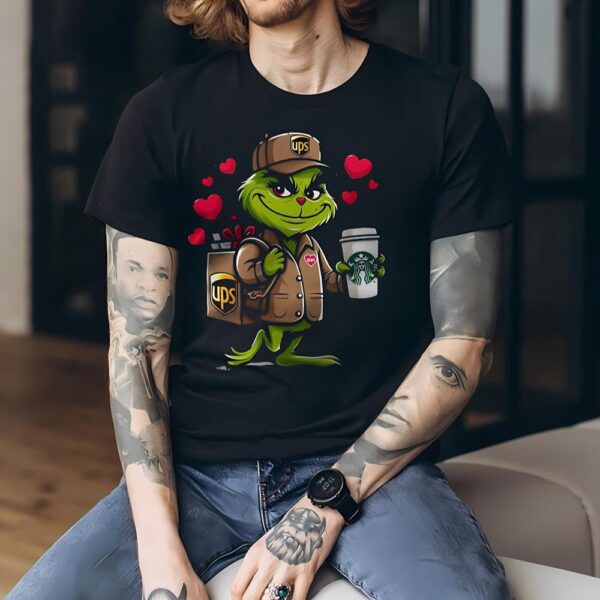 Valentines Womens Shirts, Unique Grinch’s Valentine Shirt, Awesome Grinch With Love T-Shirt