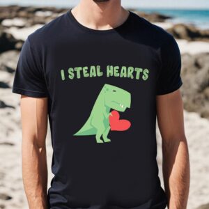 Valentines Womens Shirts Valentine Day Dinosaur Quote Gifts T Shirts 1