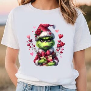 Valentines Womens Shirts, Valentine Grinch…