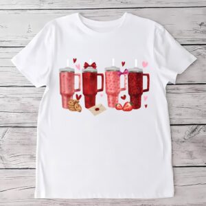 Valentines Womens Shirts Valentines Candy Heart And Obsessive Cup Disorder Shirt 1