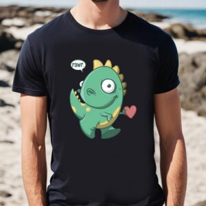 Valentines Womens Shirts Valentines Day Cute Dinosaur Rawr T Shirt 1