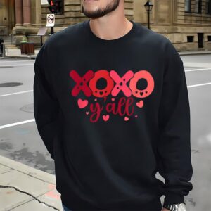 Valentines Womens Shirts Valentines Day For Men And Women xoxo Yall T Shirt 3