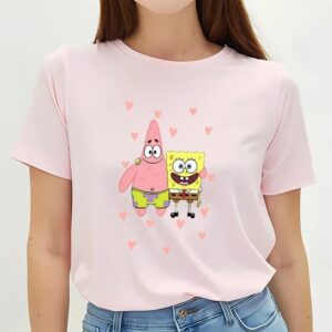 Valentines Womens Shirts Valentines Day Spongebob Shirt 3