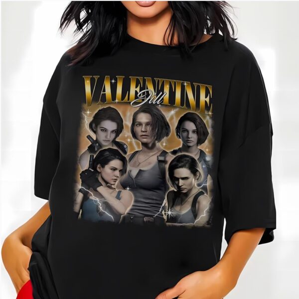 Valentines Womens Shirts, Vintage Jill Valentine Shirt