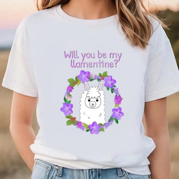 Valentines Womens Shirts, Will You Be My Valentine T-shirt