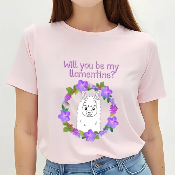 Valentines Womens Shirts, Will You Be My Valentine T-shirt